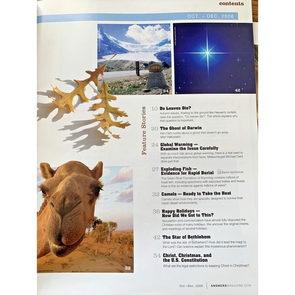 Answers Magazine Answers In Genesis Creation Science Homeschool Bible LOT of 2 - Picture 3 of 4